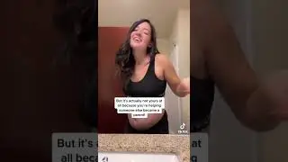Throwing everyone for a loop😅 #surrogacy #shorts