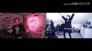 PewDiePie & DanTDM Sings Baby Shark by Pinkfong