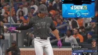 MLB The Show 25 Juan Soto RTTS DOMINATES VS Rangers Gameplay