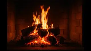 Cozy Fireplace ASMR 🔥 | Relaxing Fire Sounds | Perfect Seamless Loop