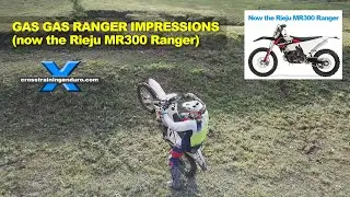 Первые впечатления от Rieju MR300 Ranger (старый Gas Gas Ranger!)︱Кросс-тренинг эндуро