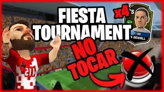 MINI FOOTBALL - NOS JUGAMOS un x4 en VAN DEWALL SIN el BOTON de TIRO 🔴!