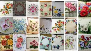 150 Dusuti Takiya Ka Phool//Latest Cushion Cover Design Embroidery//Pillow Design Ideas💡