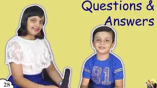 Questions and Answers | Ep 28 | आयु और पीहू के सवाल जवाब | Kids Interview | Aayu and Pihu Show