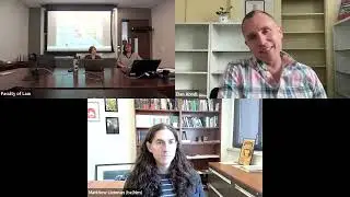 Working Group Speakers: Iselin Gambert, Matthew Liebman & Elan Abrell