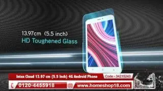 Homeshop18.com - Intex Cloud 13.97 cm (5.5 Inch) 4G Android Phone