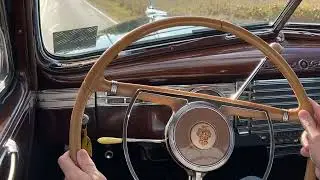 1947 Packard Super Clipper Limo Driving