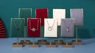 jewelry display set-necklace holder-Morshopfitting #jewelrydisplay