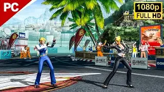 KOF XIV | Yuri & Kensou & King vs Mature & Rock & Iori | PC Gameplay
