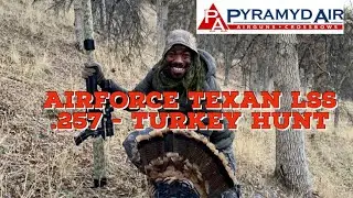 California turkey hunt success with Airforce Texan LSS air rifle