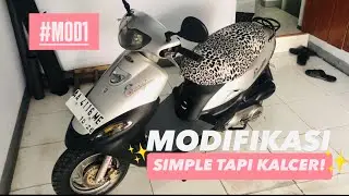 MODAL 7RB MOTOR JADI GALAKK!!!  modifikasi #kymcoeasy100