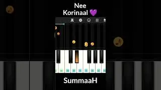 Nee Korinaal... 💜 | 180 Movie Song | Sharreth 🎶 | Piano Recording