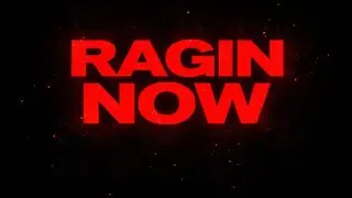 Ragewxrld - RAGIN NOW (Lyrical Visualizer)