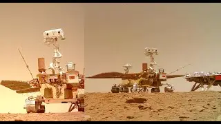 Zhurong&rsquo;s sounds while descending onto Mars