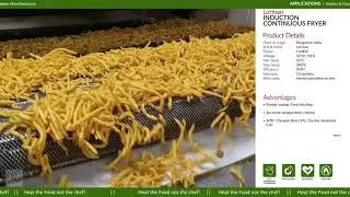 INDUCTION CONTINUOUS FRYER | Commercial kitchen equipment manufacturers