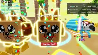 NEW UPDATE!! CLICKER SIMULATOR EGYPTION UPDATE?!?! NEW PETS SHOWCASE