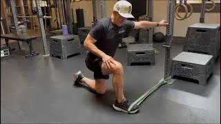 Half Kneeling Banded Tibial Internal Rotation PAILs Contraction 