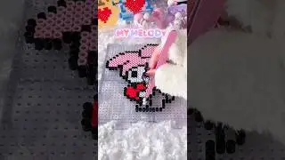 ASMR🩷MY MELODY🩷 #mymelody #sanrio #asmr #beadart