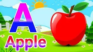 A For Apple B for Ball || Alfabat  Rhymes For Kids Time Pass
