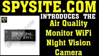 CAM101306 Air Quality Monitor Wifi Hidden Camera Demo - How-To