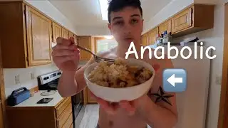 Catabolic nerd cooks Anabolic meal for bulk