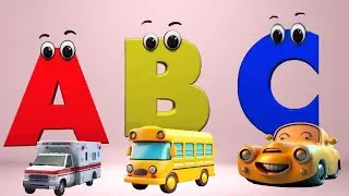 Песня про алфавит (ABC), песня про транспорт, песня про алфавит, обучающая песня про алфавит от А...