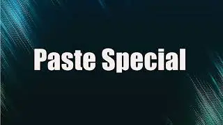 Paste Special in Microsoft Word