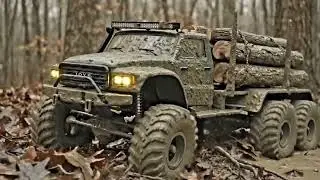 EXTREME RC Logging Truck Mud Challenge 🚛🪵 | No Recovery