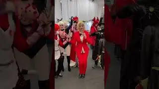 HAZBIN HOTEL COSPLAY TEAM🔥 #hazbinhotel #cosplay #hazbinhotelcosplay #cosplayteam #otaku