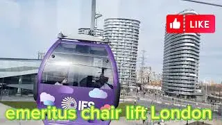 Emirates cable car || London || beautiful top view