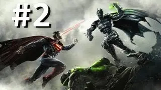 xMulletMiKEx PLAYS - INJUSTICE Walkthrough Part 2 [BATMAN VS THE JOKER]