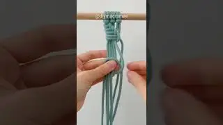 DIY macrame knot tutorial / DIY Macrame