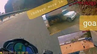 Home town ride (gaupalika football league)#bmvlogs  #ns200 #football #pyutar