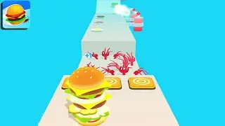 BURGER RUSH ALL LEVELS MAX GAMEPLAY