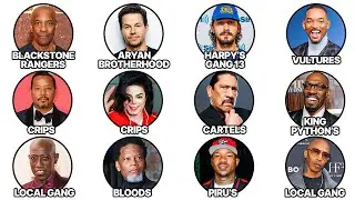 Hollywood Actors With Actual GANG TIES