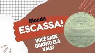 VOC&Ecirc; SABE QUANTO VALE ESSA MOEDA ESCASSA? 400 R&Eacute;IS 1938