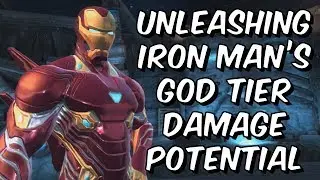 Unleashing Iron Man Infinity War's Full God Tier Damage Potential - Marvel Contest of Champions