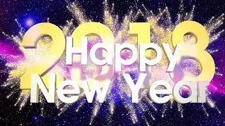 Green Screen : Countdown to new year 2018