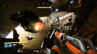 Destiny Cabal Ship vs Hive Ship