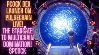 PCOCK DEX Launch On PulseChain LIVE! The STARGATE To MultiChain Domination! $PCock