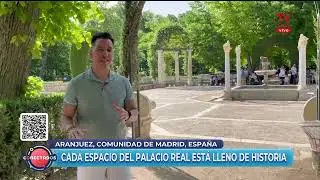 Nota para Conectados (TVN Chile): Aranjuez, Comunidad de Madrid - Corresponsal: Miguel Ángel Almeida