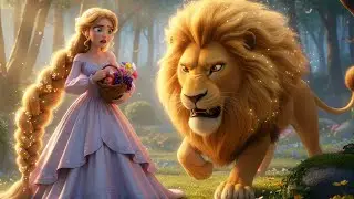 An Innocent Girl vs a Lion &hellip; | Magical Fairy Story