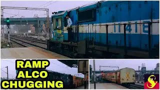 ALCO CHUGGING SCENE | KARMALI - SURAT SPECIAL FARE departing VAPI | Smit Parmar