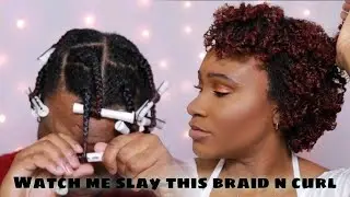Braid n curl attempt #2