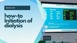 Как начать лечение гемодиализом с использованием аппарата Bbraun Dialog+