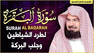 سورة البقرة كاملة للشيخ عبد الرحمن السديس لطرد الشياطين من منزلك وجلب البركه باذن الله Surah Baqarah