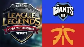 GIA vs FNA Game 2 - 2017 EU LCS Summer Promotion