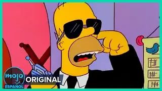 ¡Top 10 Mejores MOMENTOS de Homero Simpson en Español!