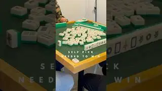 Self Pick Needed To Win | Hong Kong Old Style Mahjong (London) Zi Mo Mahjong