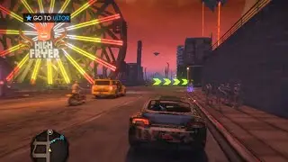HOW BIG IS THE MAP in Saints Row: Gat out of Hell? Drive Across the Map